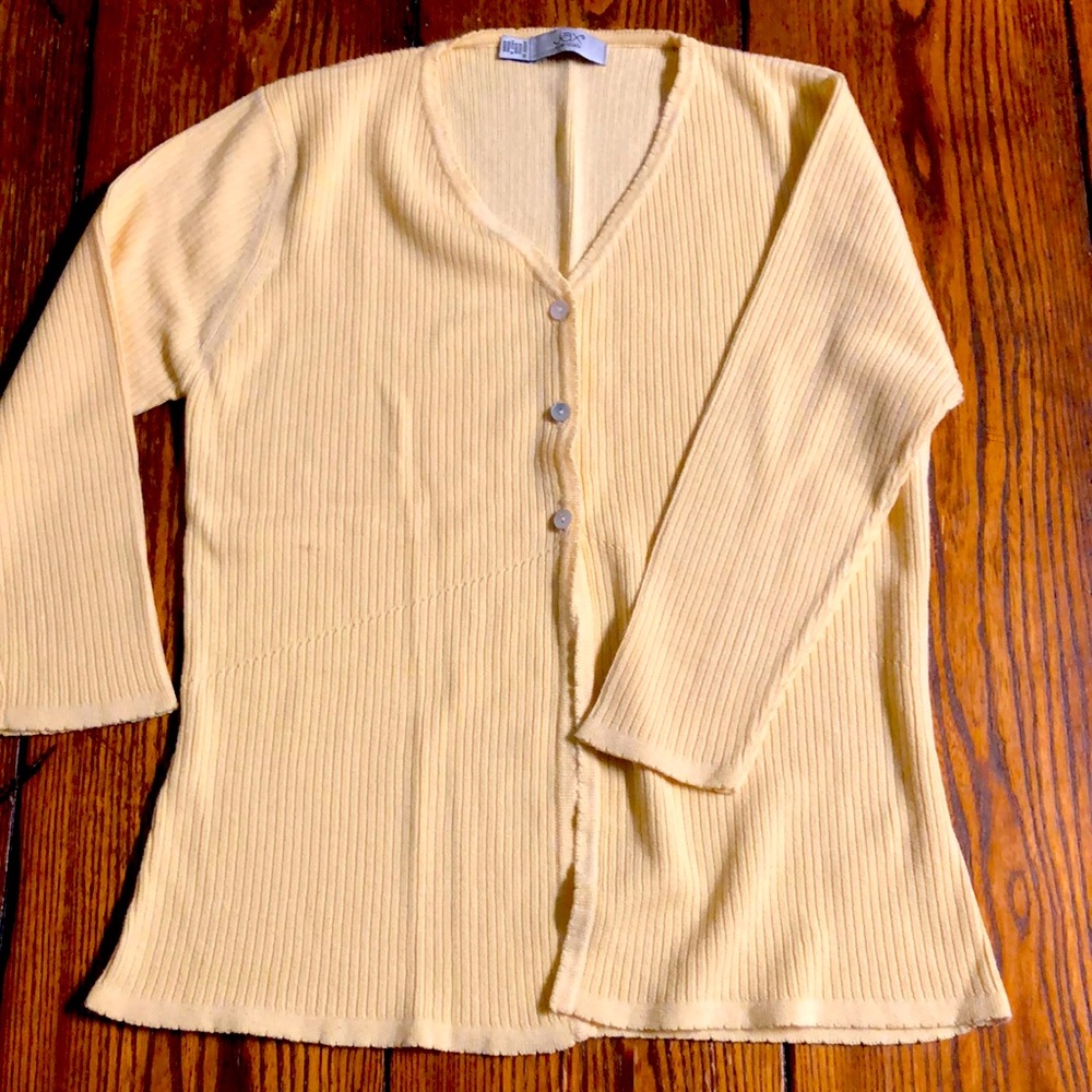 Yellow Cardigan